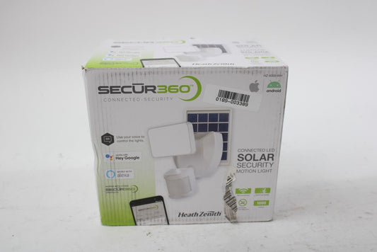 Heath Zenith Secur360 Connected LED 1000 Lumens Solar Security Motion Light NEW