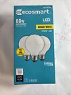 Ecosmart 60-watt Equivalent G25 Dimmable LED Light Bulb Bright White 3 pack